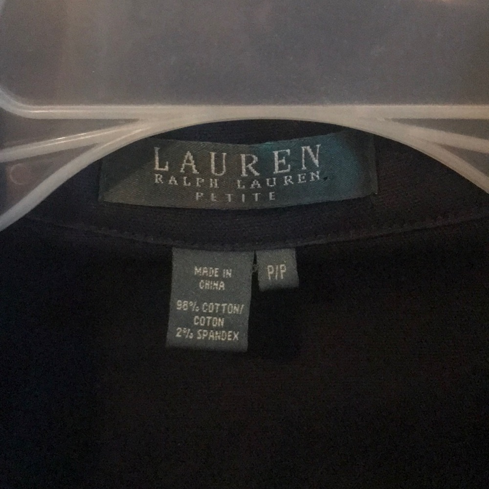 Ralph Lauren Navy Utility Jacket with Gold Accent Hardware - Picture 5 of 5